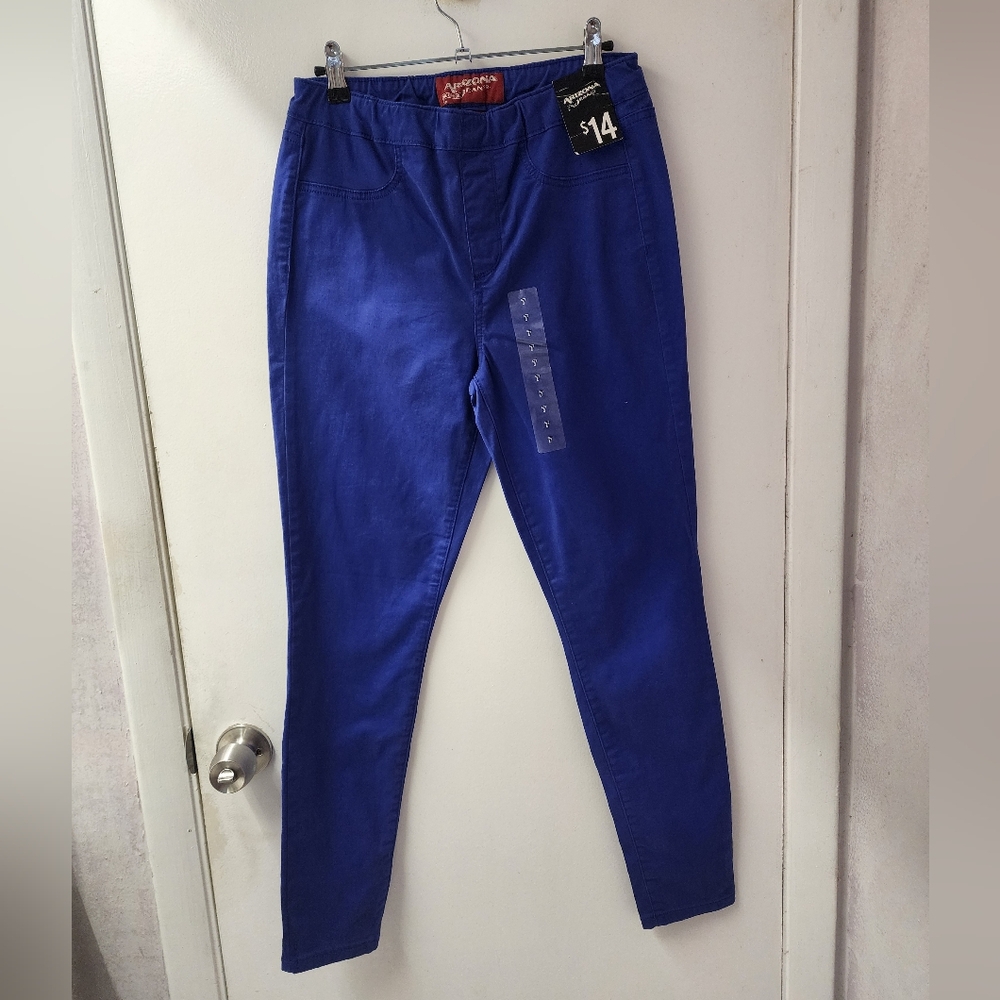 Arizona Jean Royal Blue Jeggings Juniors Size 7